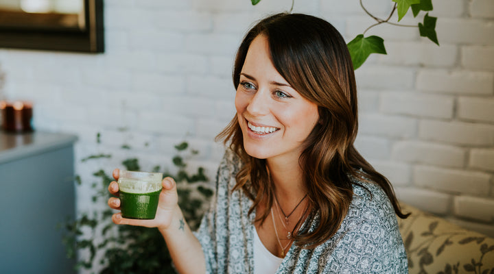 Smoothie vert pour « nettoyer » votre corps… ou simplement parce que c’est délicieux!
