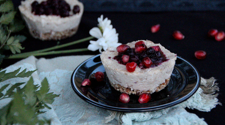 Cheesecake à l’Aloe Vera et à la Grenade