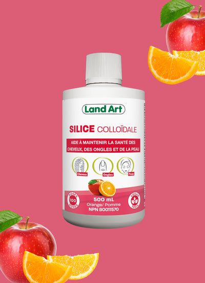 Silica Colloïdale Supplément Liquide | Orange & Pomme