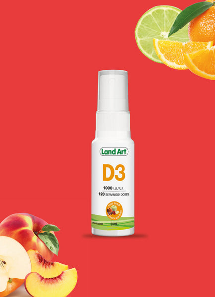 Vitamine D 20 ml | Vaporisateur buccal | Punch aux fruits