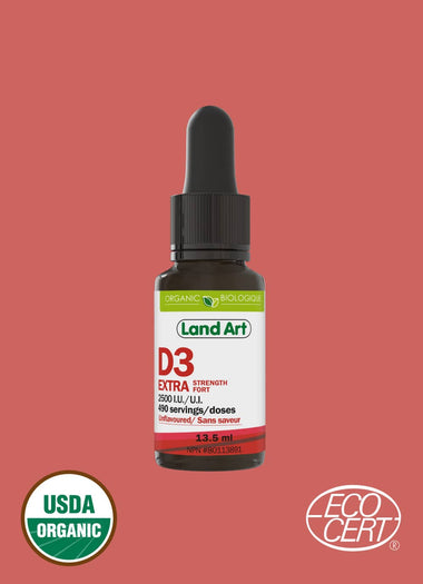 Vitamine D3 biologique Extra Fort