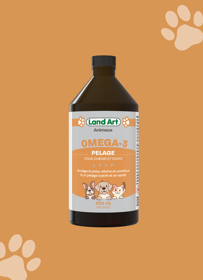 Omega 3 Supplément Liquide | Pour animaux